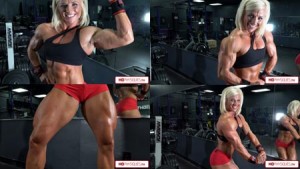 4K resolution - Stunning, BIG powerful muscle in the highest detail possible - get it today at the Brooke Walker Clips Studio at HDPhysiques.TV!